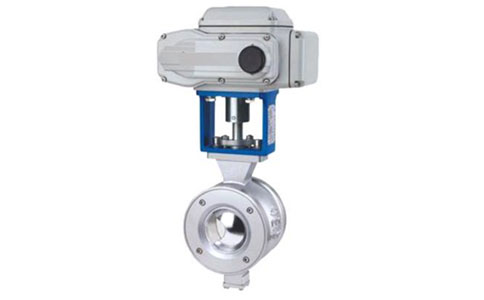 ZAJV電子式電動V型調(diào)節(jié)球閥